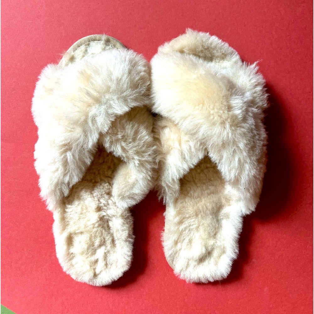 Emu fuzzy slippers - women’s 10